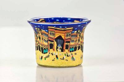 Votiv Glas 61 Triumpfbogen dekoratives Windlicht - 0